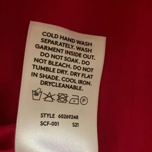 Country Road red/pink mini skirt. - Picture 4 of 4